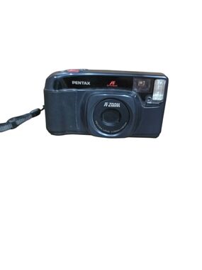 Pentax F Zoom 35mm Camera in black